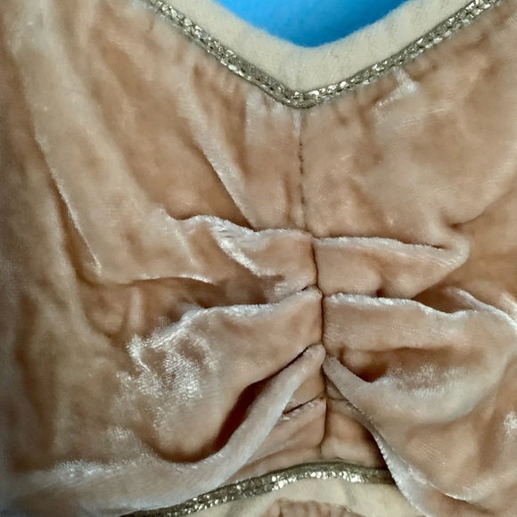 How & Wen Vintage Y2K Velvet Silk Cami Babydoll Top NWT - Picture 6 of 11